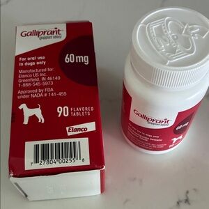 Dog medicene Galliprant 105 pills